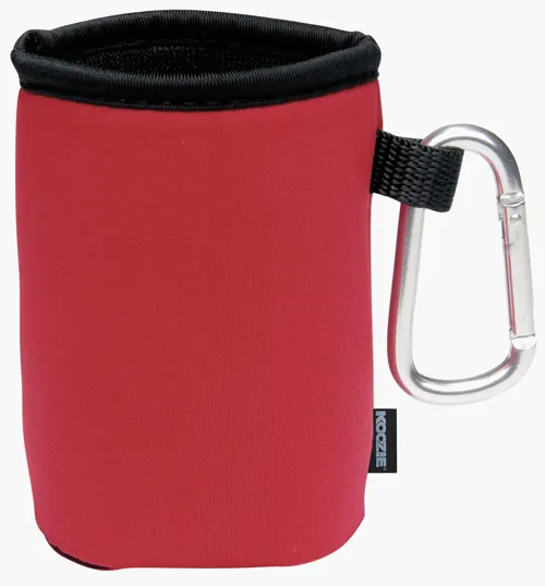 Koozie® Collapsible Can Cooler with Carabiner