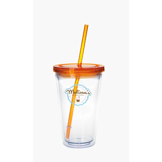 Good Value™ Clear Tumbler with Colored Lid, 18 oz. — view 26