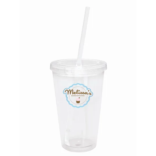 Good Value™ Clear Tumbler with Colored Lid, 18 oz. — view 36