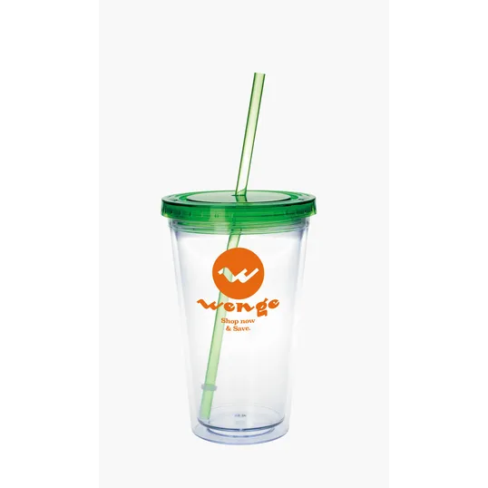 Good Value™ Clear Tumbler with Colored Lid, 18 oz. — view 25