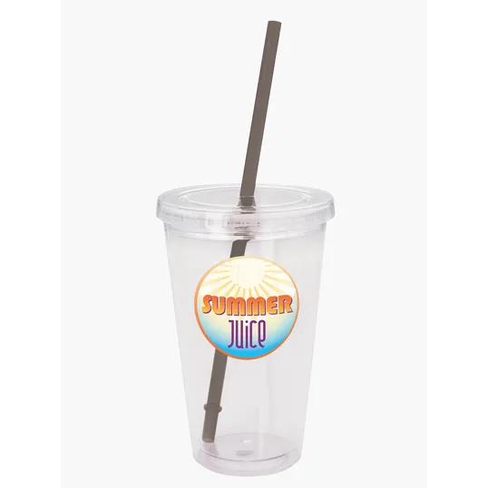 Good Value™ Clear Tumbler with Colored Lid, 18 oz. — view 23
