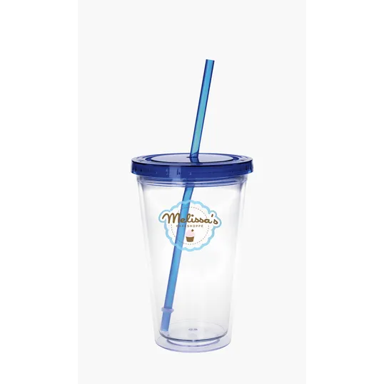 Good Value™ Clear Tumbler with Colored Lid, 18 oz. — view 16