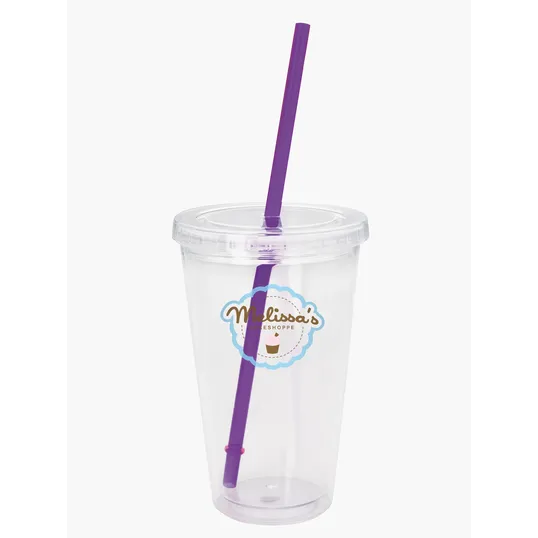 Good Value™ Clear Tumbler with Colored Lid, 18 oz. — view 19