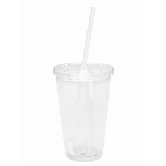 Good Value™ Clear Tumbler with Colored Lid, 18 oz. — view 14