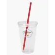 Good Value™ Clear Tumbler with Colored Lid, 18 oz. — view 20