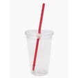Good Value™ Clear Tumbler with Colored Lid, 18 oz. — view 6