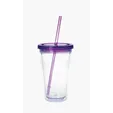 Good Value™ Clear Tumbler with Colored Lid, 18 oz. — view 9