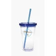 Good Value™ Clear Tumbler with Colored Lid, 18 oz. — view 16