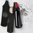 Koozie® Neoprene Wine Bottle Cooler — view 8