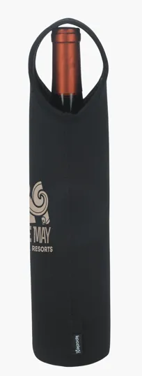 Koozie® Neoprene Wine Bottle Cooler — view 5