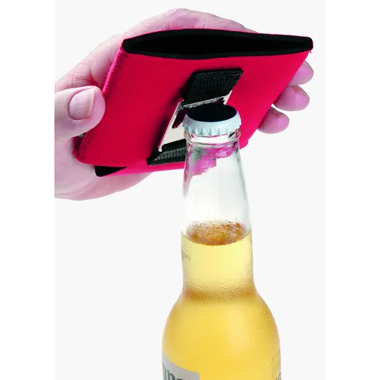 Koozie® Bottle Opener Can/Bottle Cooler — view 2
