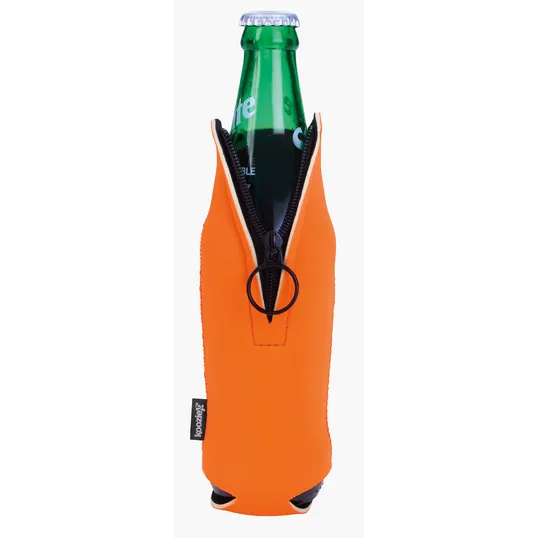 Koozie® Neoprene Zip-Up Bottle Cooler — view 3