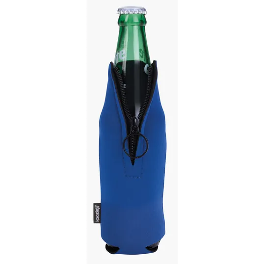 Koozie® Neoprene Zip-Up Bottle Cooler — view 13