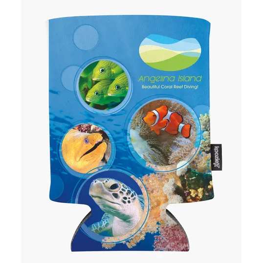 Koozie® Full-Color Neoprene Can Cooler — view 6