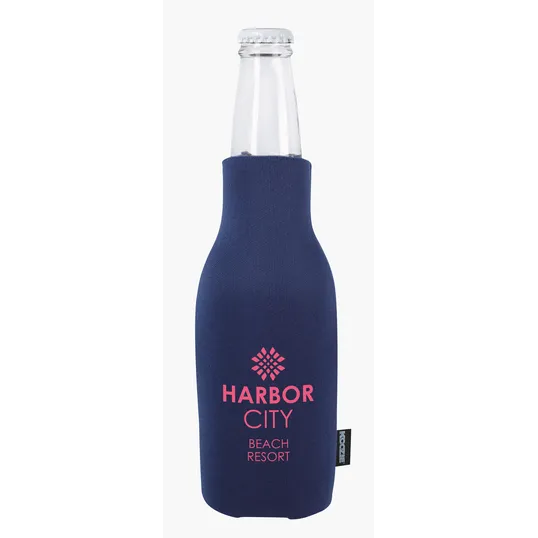 Koozie® Zip-Up Bottle Cooler with Aluminum Opener — view 7
