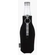 Koozie® Zip-Up Bottle Cooler with Aluminum Opener — view 3