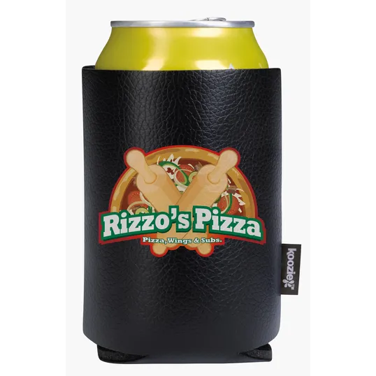 Koozie® Leather-Like Collapsible Can Cooler — view 7