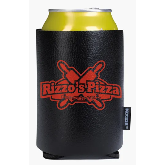 Koozie® Leather-Like Collapsible Can Cooler — view 6