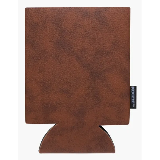 Koozie® Leather-Like Collapsible Can Cooler — view 3