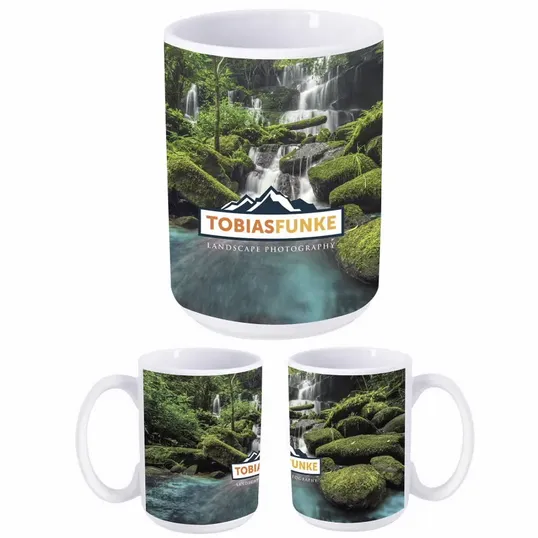 Good Value™ 15 oz. Dye Sublimation Stoneware Mug — view 7