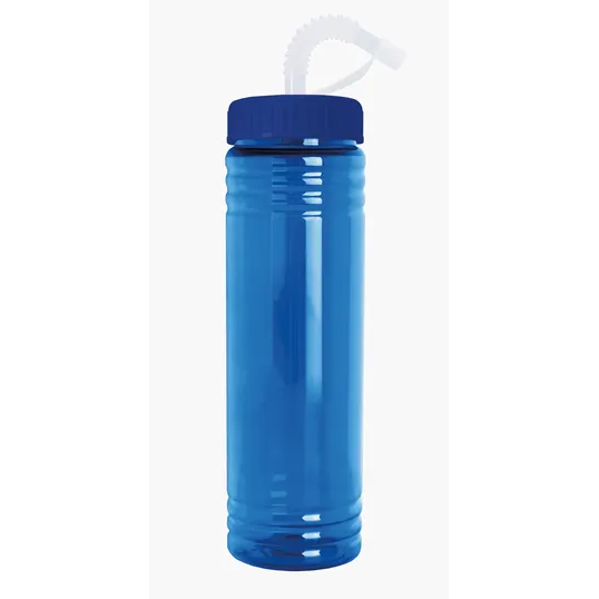 Garyline® Slim Fit Water Bottle with Straw Lid, 24 oz. — view 20