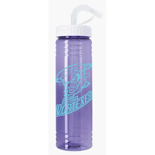 Garyline® Slim Fit Water Bottle with Straw Lid, 24 oz. — view 8