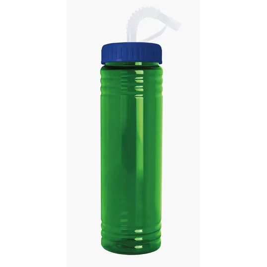 Garyline® Slim Fit Water Bottle with Straw Lid, 24 oz. — view 19