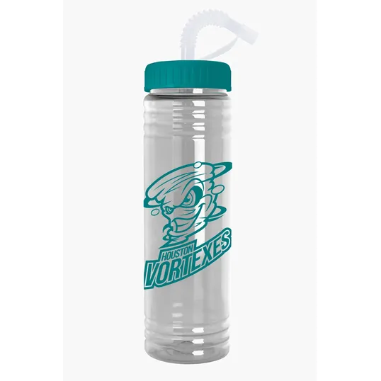Garyline® Slim Fit Water Bottle with Straw Lid, 24 oz. — view 14