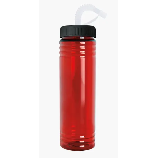 Garyline® Slim Fit Water Bottle with Straw Lid, 24 oz. — view 23