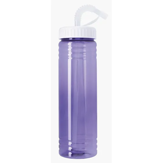 Garyline® Slim Fit Water Bottle with Straw Lid, 24 oz. — view 21