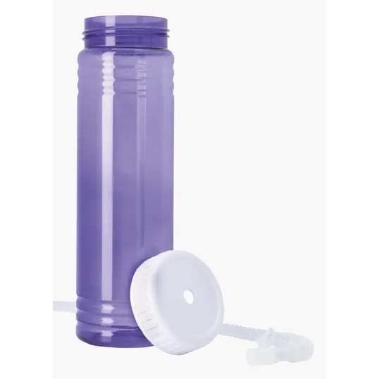 Garyline® Slim Fit Water Bottle with Straw Lid, 24 oz. — view 22