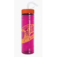 Garyline® Slim Fit Water Bottle with Straw Lid, 24 oz. — view 4