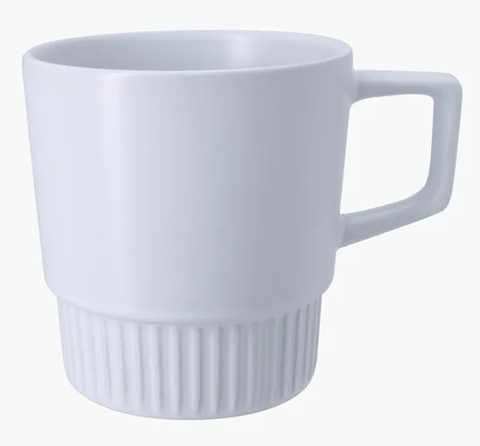 Good Value™ Lines Mug, 12 oz Stoneware — view 5
