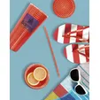 Good Value™ Square-Pattern Double-Wall Tumbler, 23 oz. — view 20