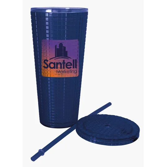 Good Value™ Square-Pattern Double-Wall Tumbler, 23 oz. — view 15