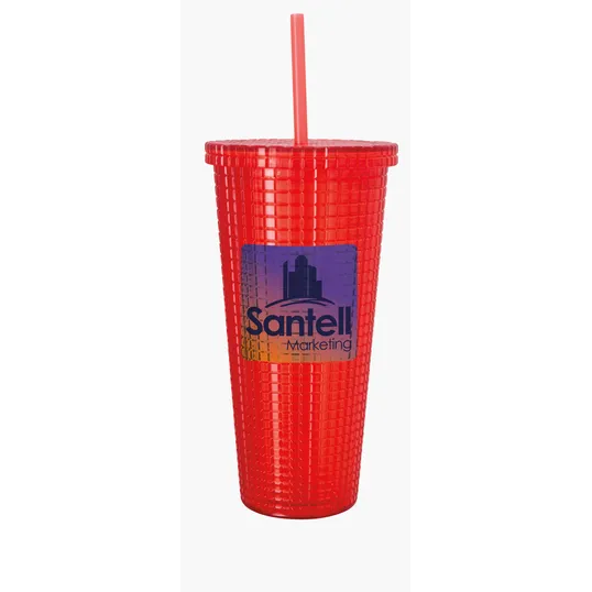 Good Value™ Square-Pattern Double-Wall Tumbler, 23 oz. — view 19