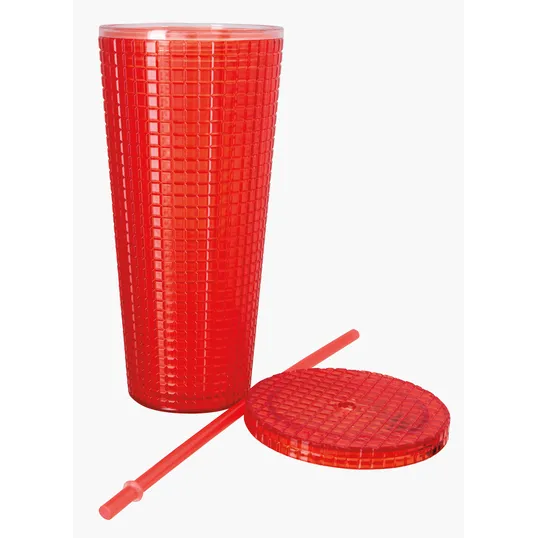Good Value™ Square-Pattern Double-Wall Tumbler, 23 oz. — view 10