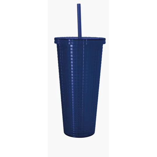Good Value™ Square-Pattern Double-Wall Tumbler, 23 oz. — view 3