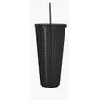 Good Value™ Square-Pattern Double-Wall Tumbler, 23 oz.