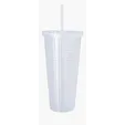 Good Value™ Square-Pattern Double-Wall Tumbler, 23 oz. — view 5