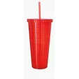Good Value™ Square-Pattern Double-Wall Tumbler, 23 oz. — view 9