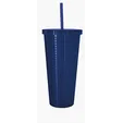 Good Value™ Square-Pattern Double-Wall Tumbler, 23 oz. — view 3
