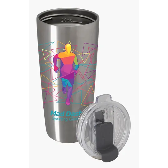 Koozie® Flip Lid Tumbler, 20 oz. Vacuum-Insulated — view 19