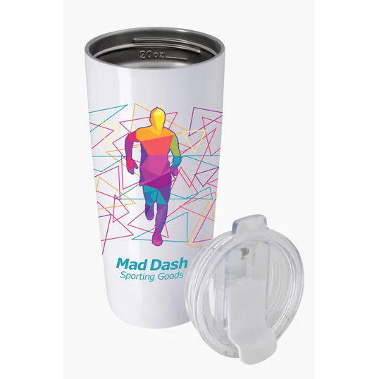 Koozie® Flip Lid Tumbler, 20 oz. Vacuum-Insulated — view 23