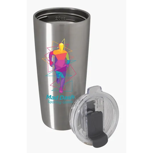 Koozie® Flip Lid Tumbler, 20 oz. Vacuum-Insulated — view 18