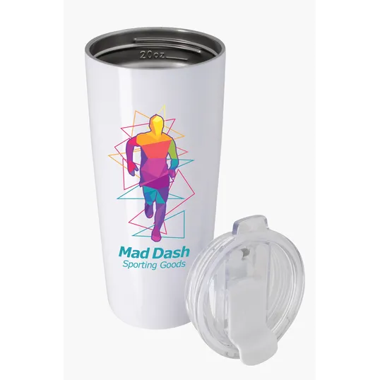 Koozie® Flip Lid Tumbler, 20 oz. Vacuum-Insulated — view 22