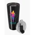 Koozie® Flip Lid Tumbler, 20 oz. Vacuum-Insulated — view 14
