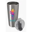 Koozie® Flip Lid Tumbler, 20 oz. Vacuum-Insulated — view 18