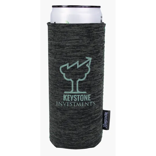 Koozie® Heather Collapsible Slim Can Cooler — view 6