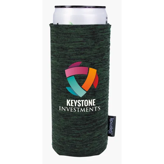 Koozie® Heather Collapsible Slim Can Cooler — view 11